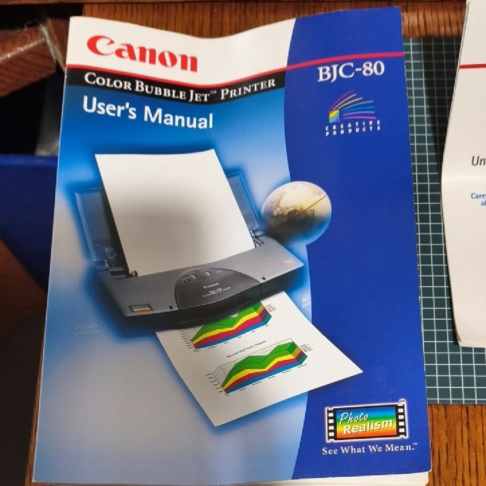 Canon BJC-80 Printer with Accessories